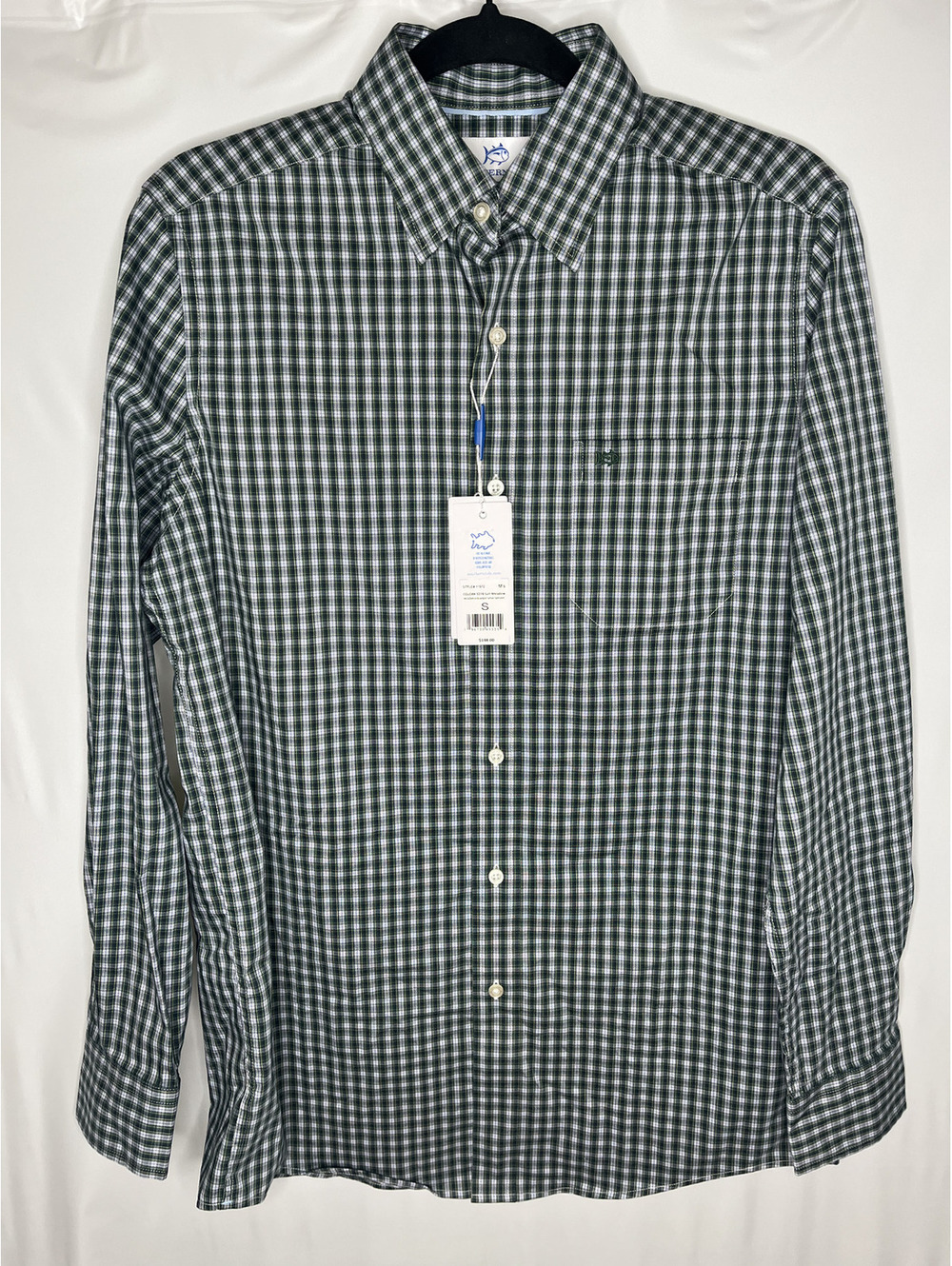NWT Southern Tide Men's Green Button Down Shirt Size Small